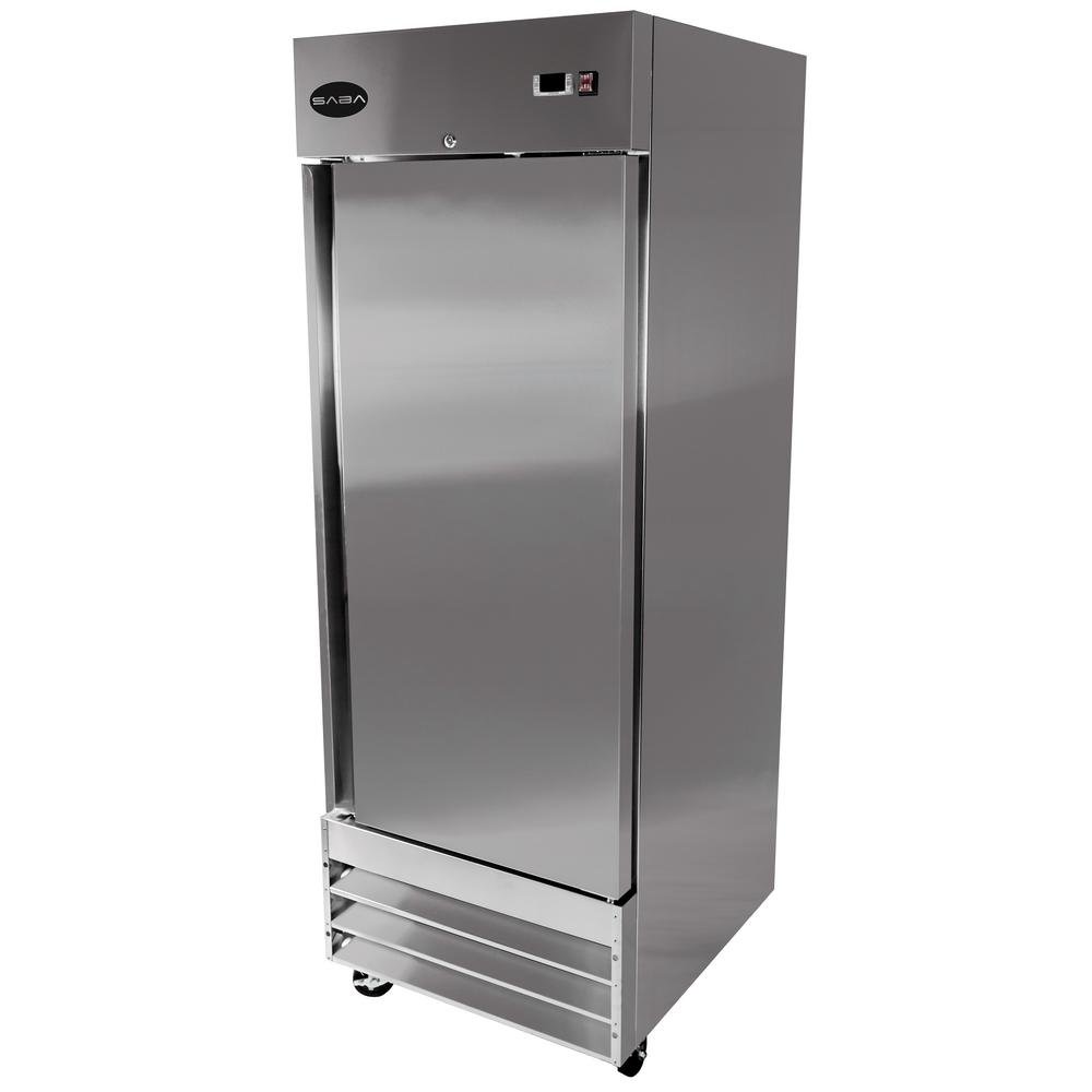 SABA 29 in. W 23 cu. ft. One Door Commercial Reach In Upright