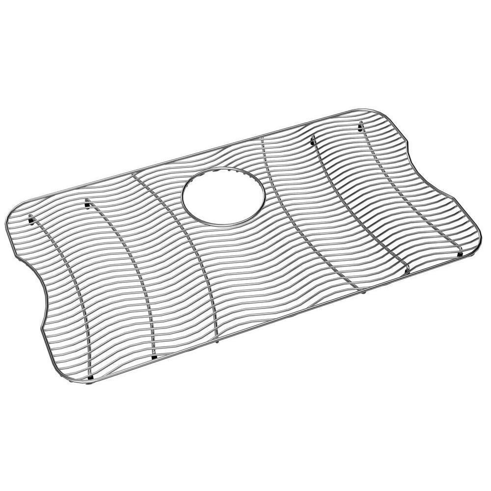 SINKOLOGY Wright Copper Kitchen Sink Bottom Grid Heavy Duty Vinyl Coated in Antique BrownSG001