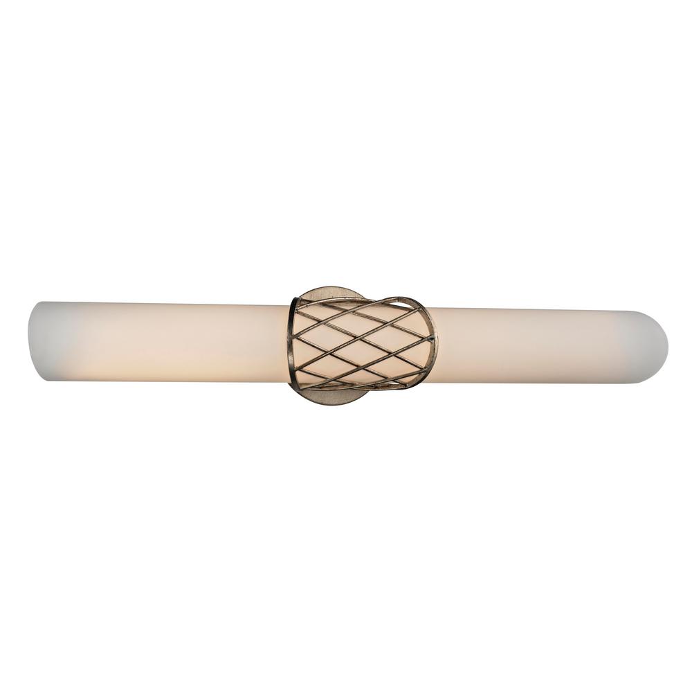Troy Lighting Hideaway 75-Watt Champagne Leaf 26 inch W Linear Integrated LED... by Troy Lighting