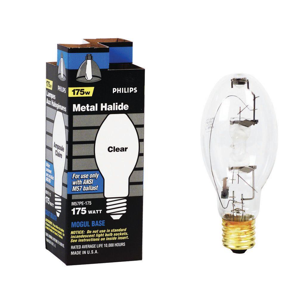 Hid Light Bulbs >> Philips 175 Watt Ed28 Hid Clear Metal Halide Light Bulb Hid Light Bulbs >> Philips 175 Watt Ed28 Hid Clear Metal Halide Light Bulb