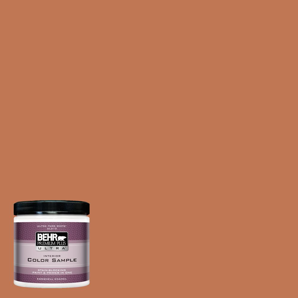 Behr Premium Plus Ultra 8 Oz Ppu3 01 Moroccan Sky Eggshell Enamel Ppu3 01 Moroccan Sky Eggshell Enamel Interior Paint And Primer In One Sample