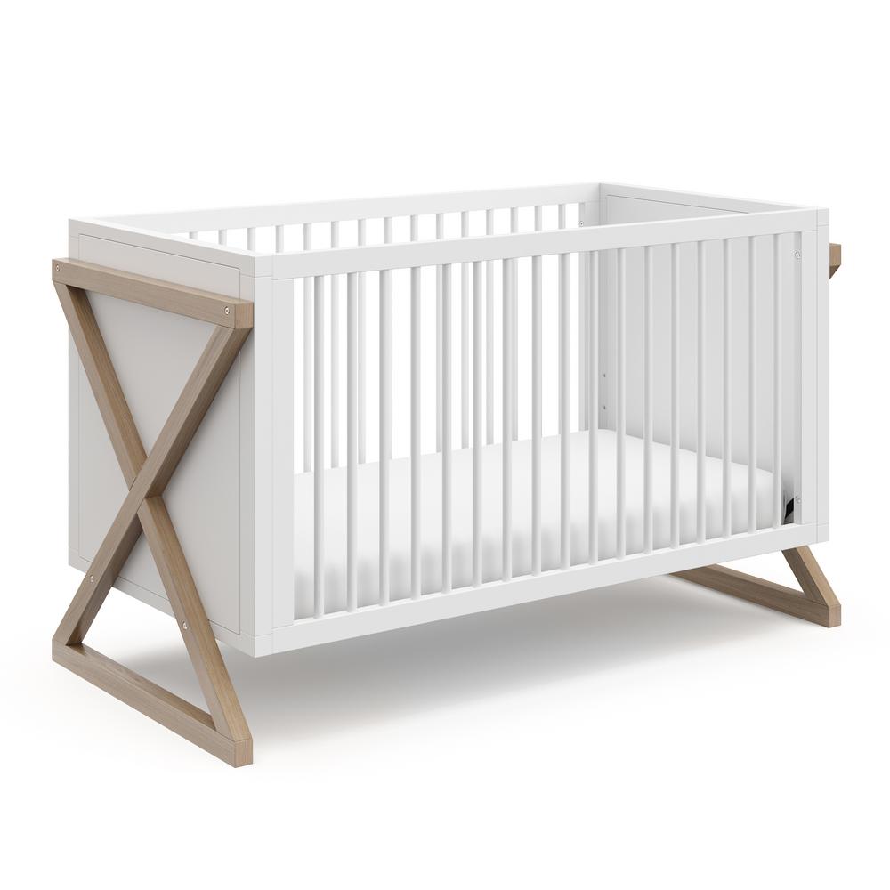 Storkcraft Equinox Vintage Driftwood 3 In 1 Convertible Crib 04524