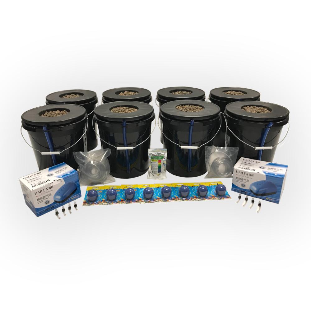 Viagrow Deep Water Culture Hydroponic 8 Plant System Vdiy The Viagrow Deep Water Culture Hydroponic 8 Plant System
