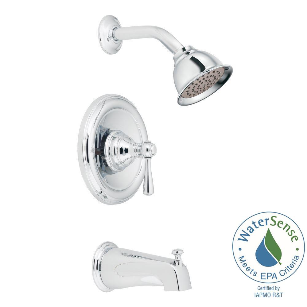 MOEN Kingsley PosiTemp 1Handle Tub and Shower with Moenflo XL Eco