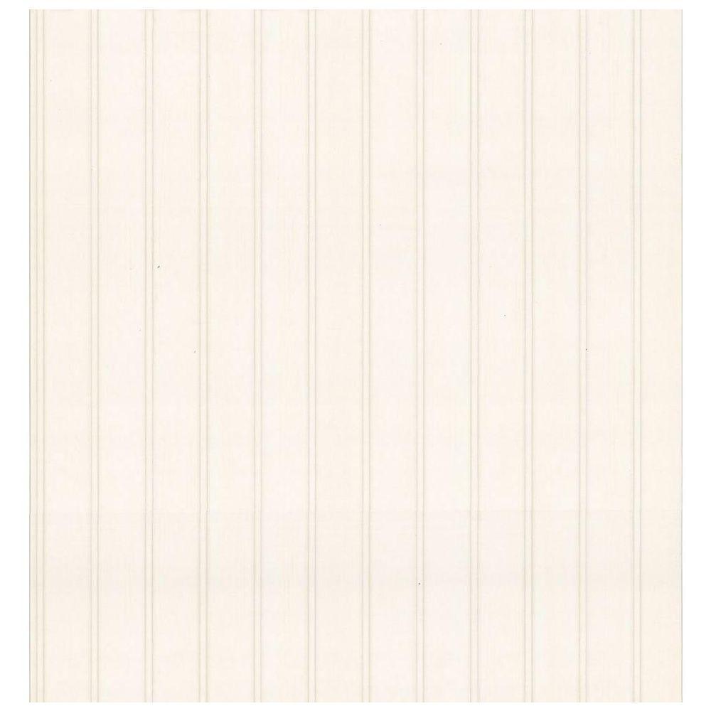Brewster Bath Bath Bath III Beige Beadboard Wallpaper Sample149