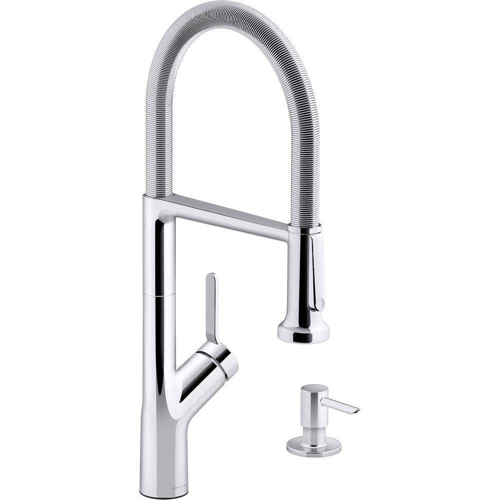KOHLER Setra SingleHandle SemiProfessional Kitchen Sink Faucet with