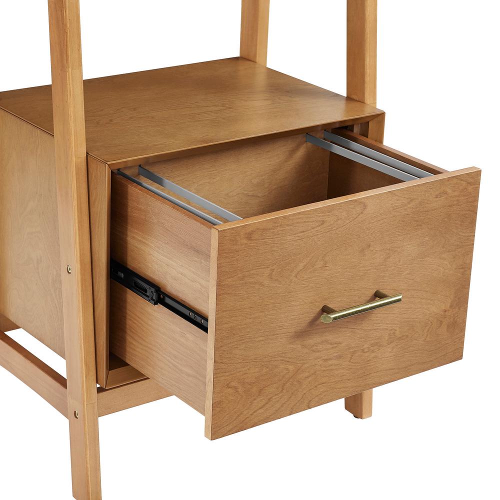 Crosley Landon Acorn Small Etagere Cf1109 Ac The Home Depot