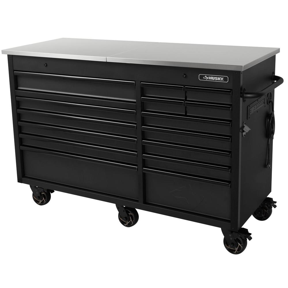 Husky Heavy Duty 63 In W 11 Drawer Deep Tool Chest Mobile