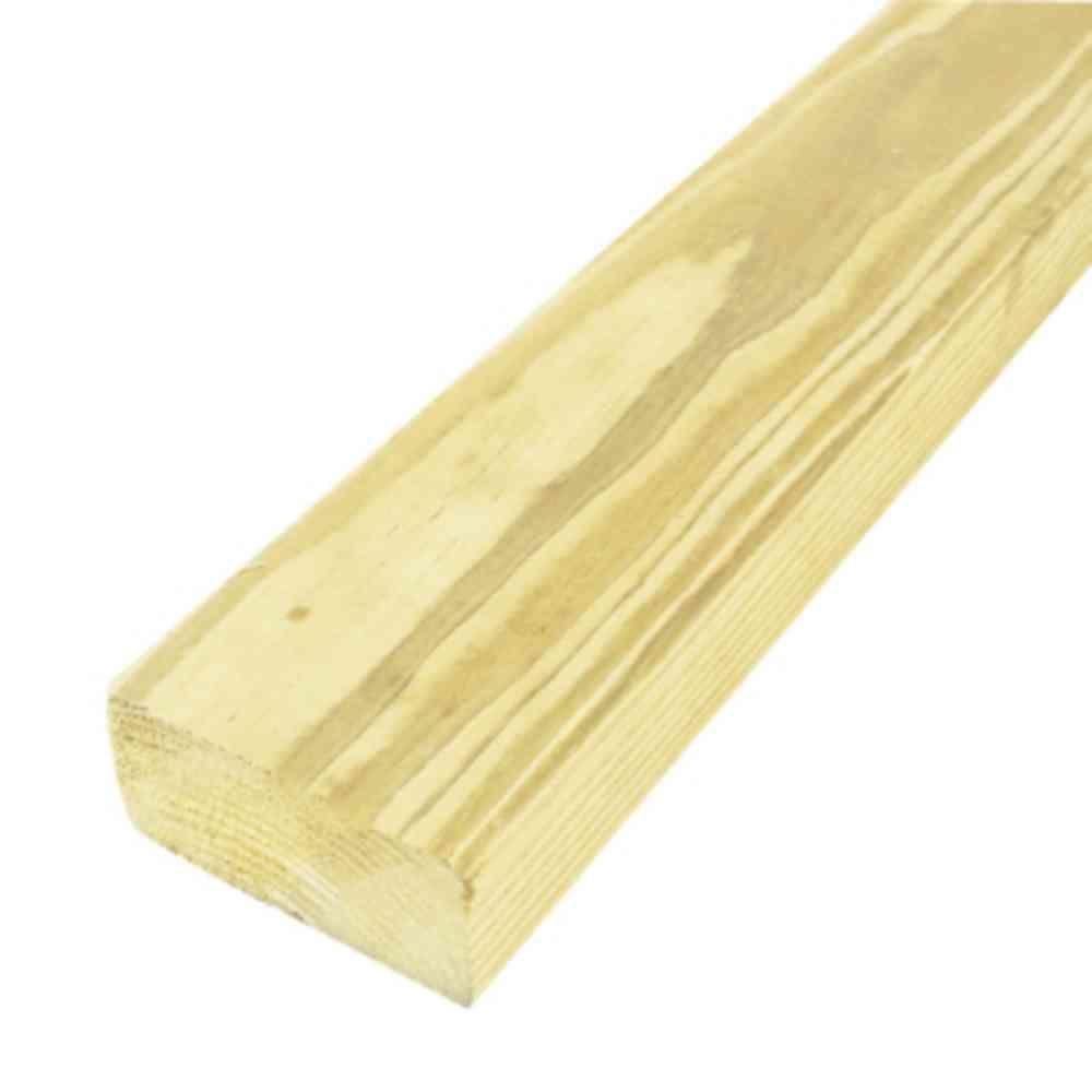 WeatherShield 2 in. x 12 in. x 4 ft. Pressure-Treated Wood Step ...