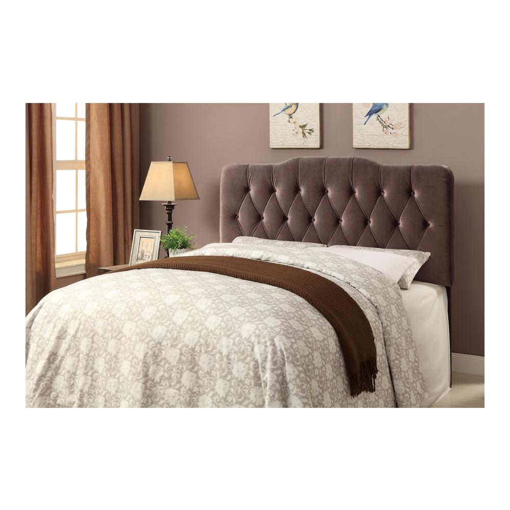 Purple Headboards Bedroom Furniture The Home Depot