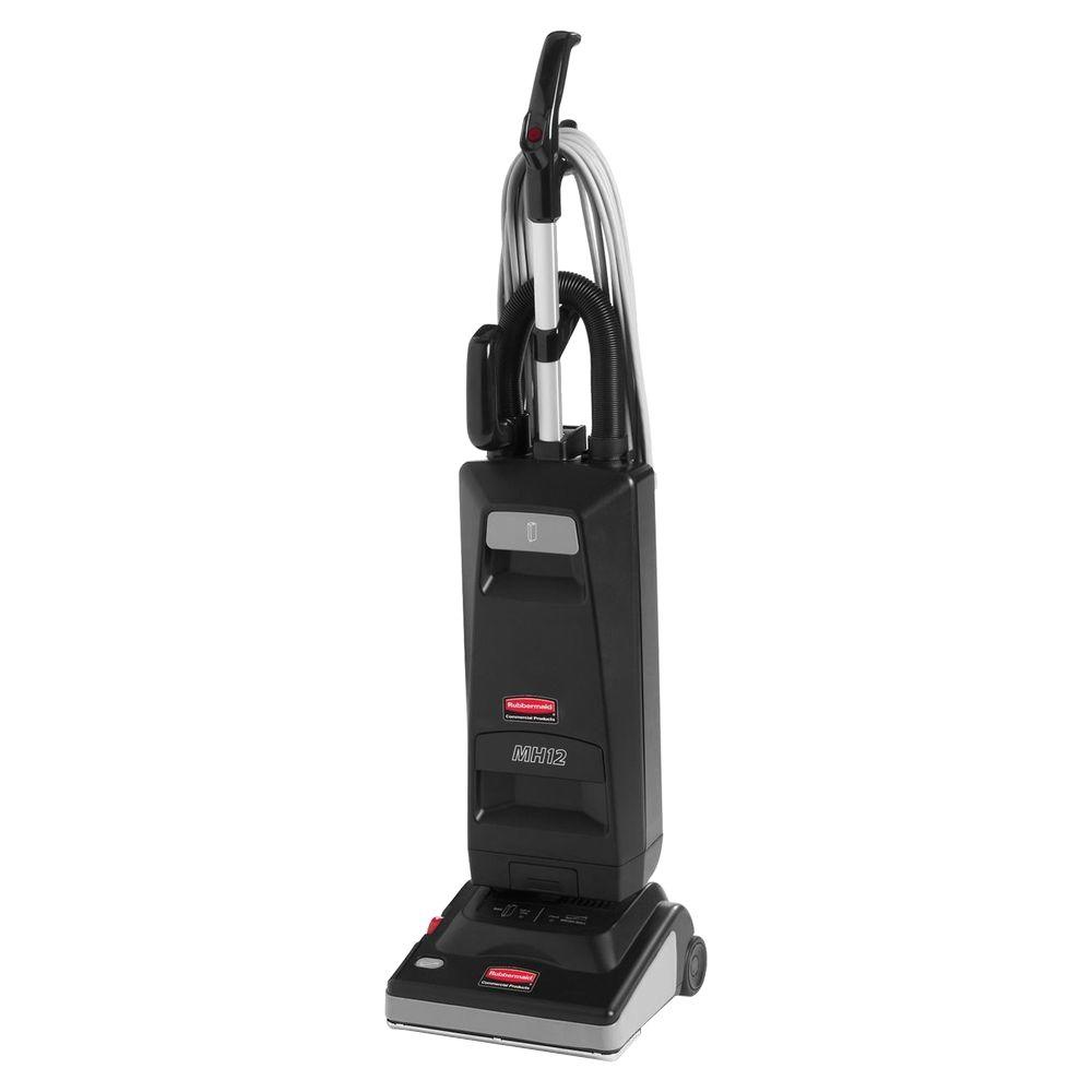 Rubbermaid 12 in. Manual Height Upright Vacuum-RCP1868440 - The Home Depot