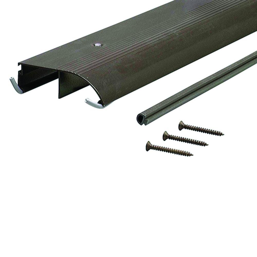 M D Building Products Bronze Aluminum 3 1 2 X 20 Door Threshold
