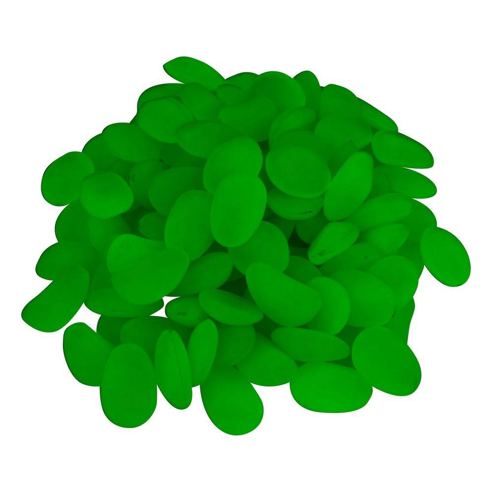 Pure Garden Glow In The Dark Pebbles 100 Piece 82 3401 Pure Garden Glow In The Dark Pebbles