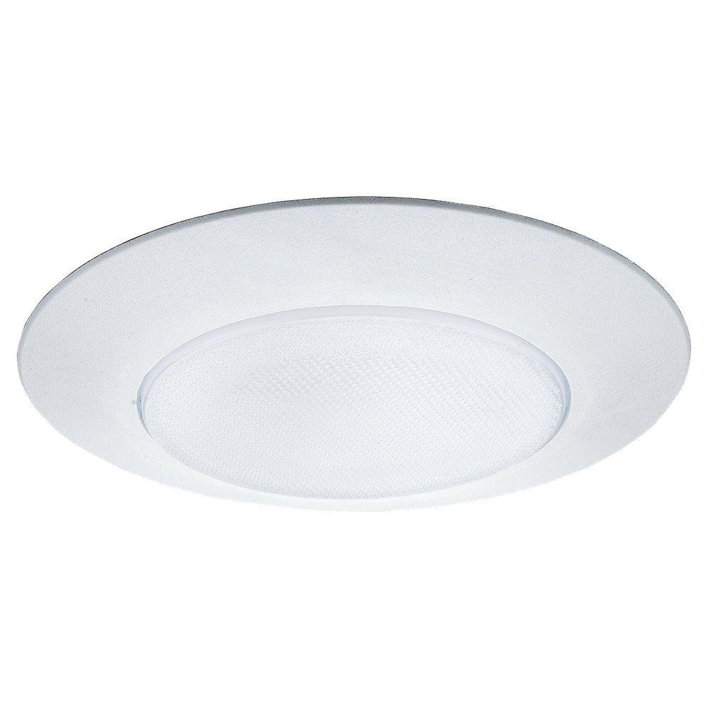 Sea Gull Lighting Flat Glass Shower 6 In White Recessed Trim 1133at Sea Gull Lighting Flat Glass Shower 6 In White Recessed Trim
