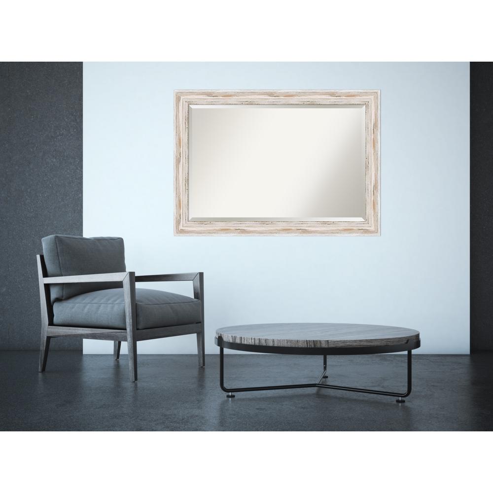 Amanti Art Alexandria White Wash Wood 41 In W X 29 H Distressed Amanti Art Alexandria White Wash Wood 41 In W X 29 H Distressed