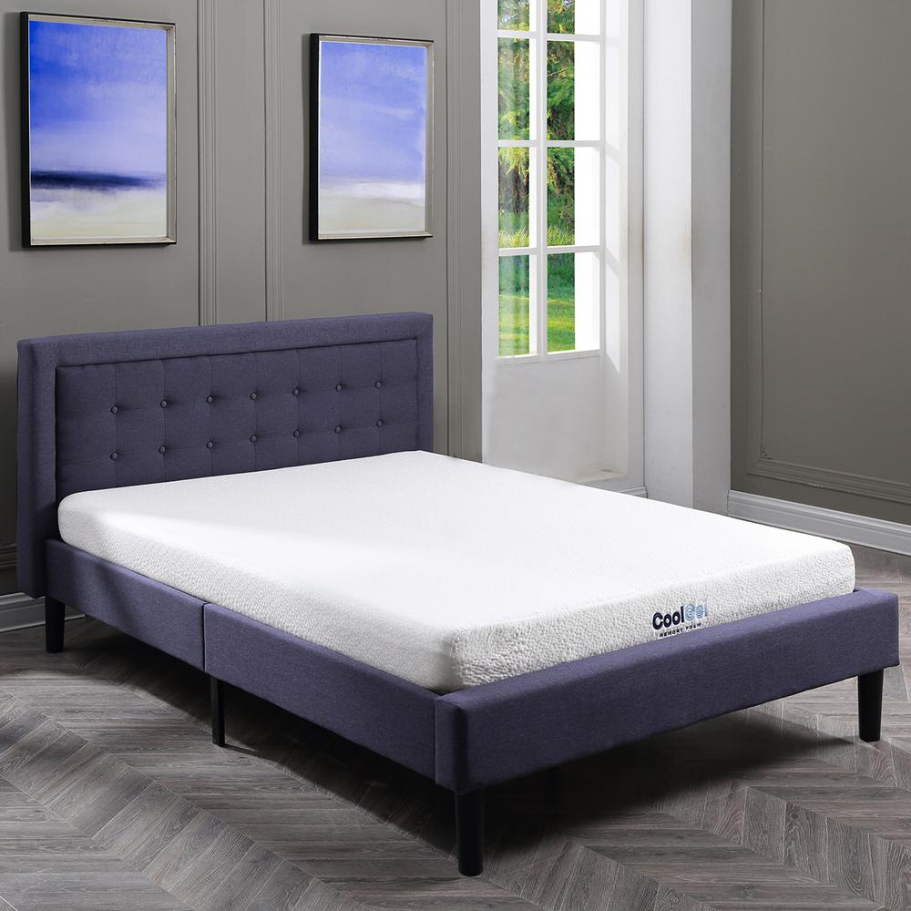 Cool Gel Twin Xl Size 6 In Memory Foam Mattress 410106 Cool Gel Twin Xl Size 6 In Memory Foam Mattress