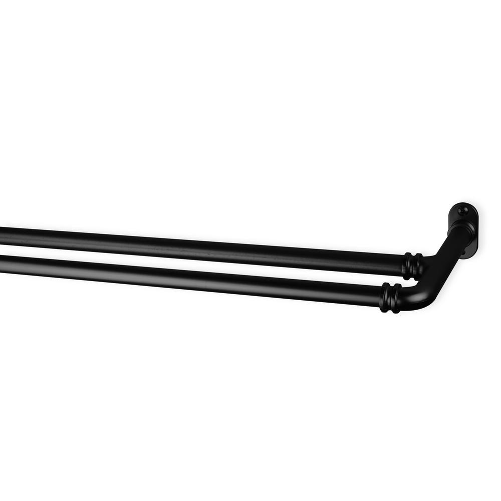 Black Esta 5 8 Inch Curtain Rod 84 120 Home Décor Kitchen Rayvoltbike Com Black Esta 5 8 Inch Curtain Rod 84 120, 120 Inch Curtain Rod