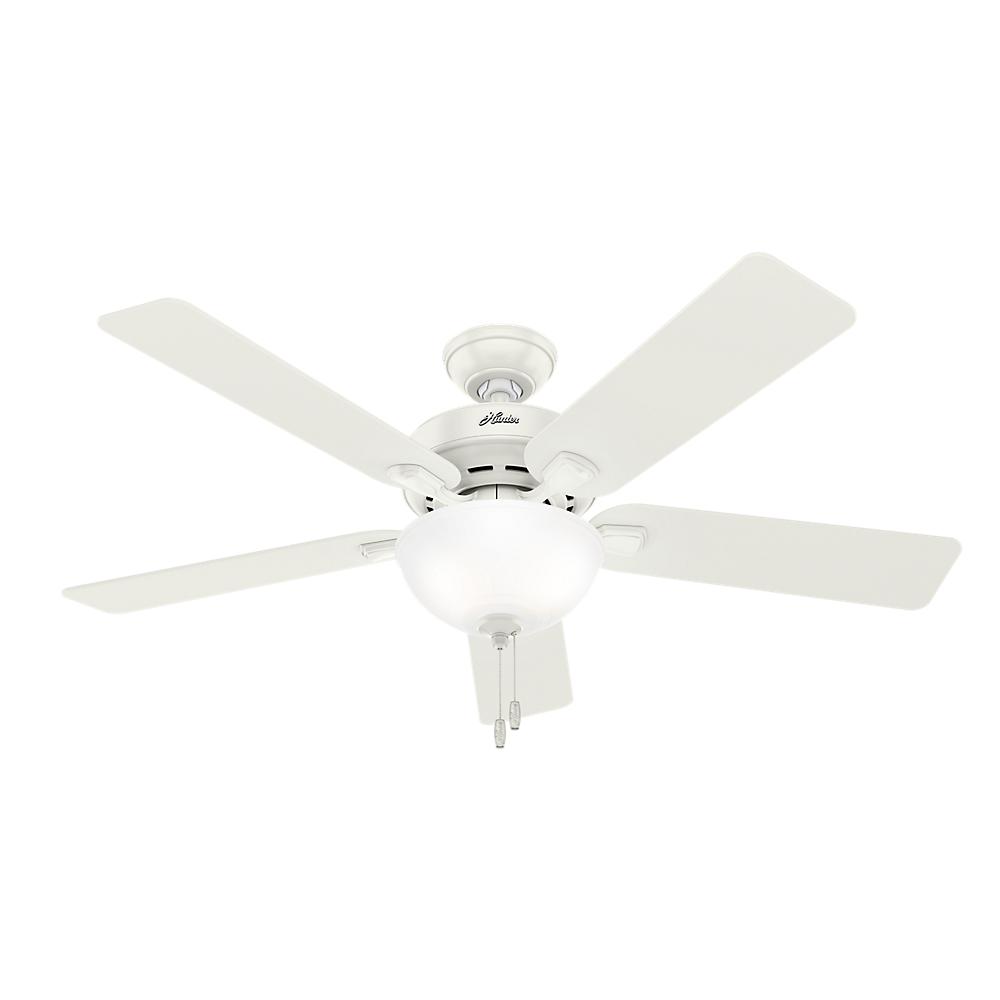 Hunter Pro Desk 52 In Indoor Bowl Fresh White Ceiling Fan 52271 Hunter Pro Desk 52 In Indoor Bowl Fresh White Ceiling Fan