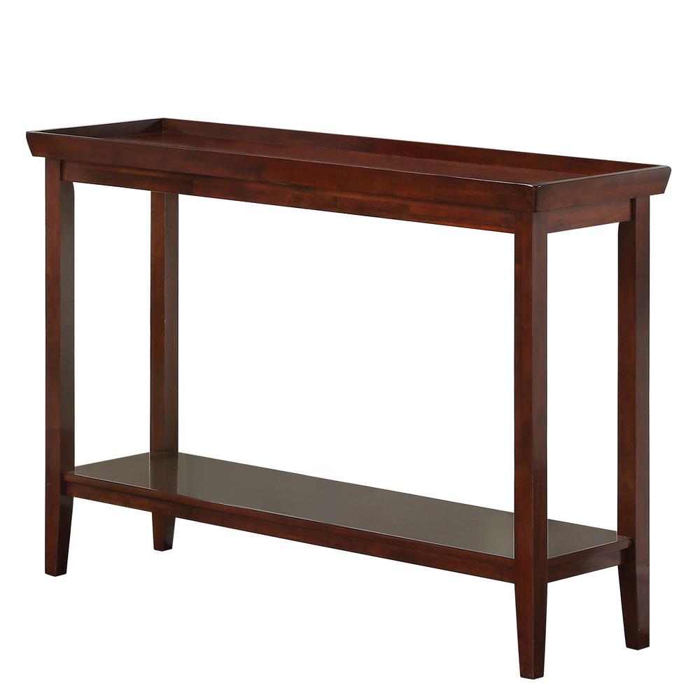 Convenience Concepts Oxford Espresso Console TableS20142 The Home Depot