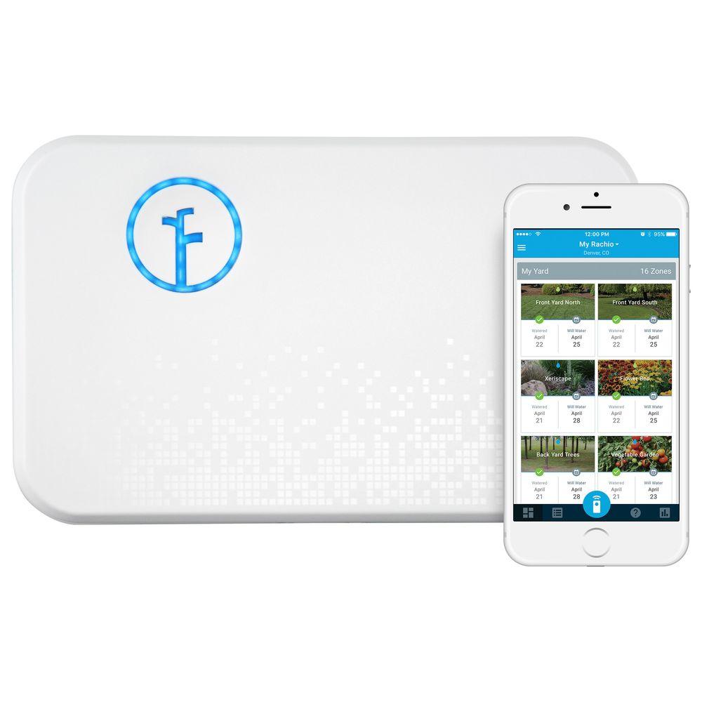 Rachio Smart Sprinkler Controller, WiFi, 8Zone 2nd Generation8ZULWB