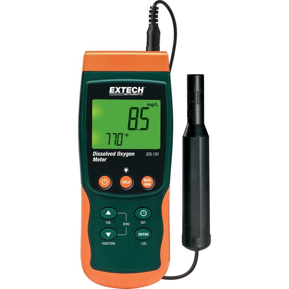 Extech Instruments Dissolved Oxygen Meter SD Logger-SDL150 - The Home Depot