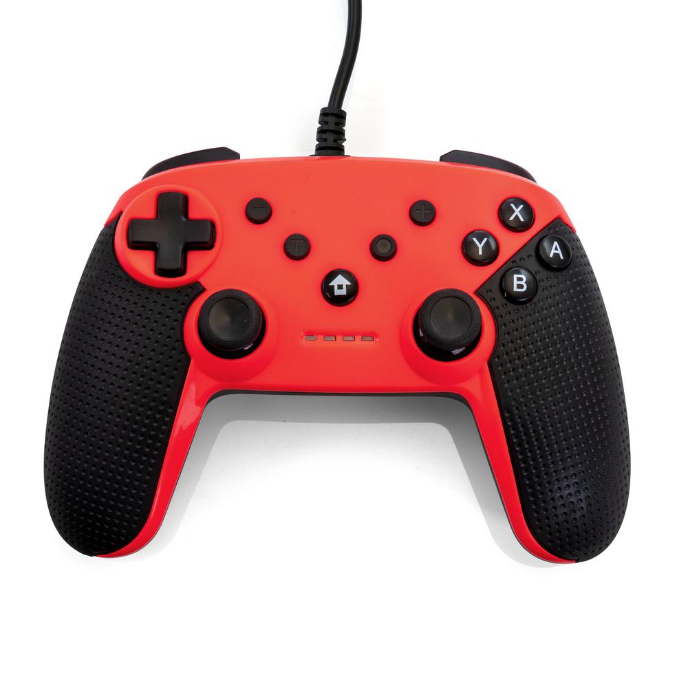 Wired Controller for the Nintendo Switch in Red985113208M The Home Depot