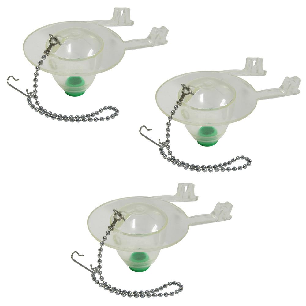 Rubber Clear Toilet Flappers Toilet Parts The Home Depot