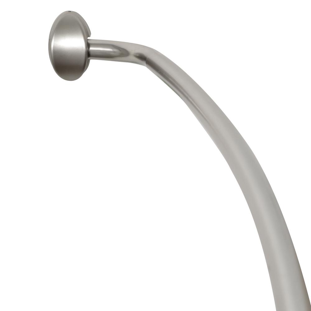 curved shower curtain rod