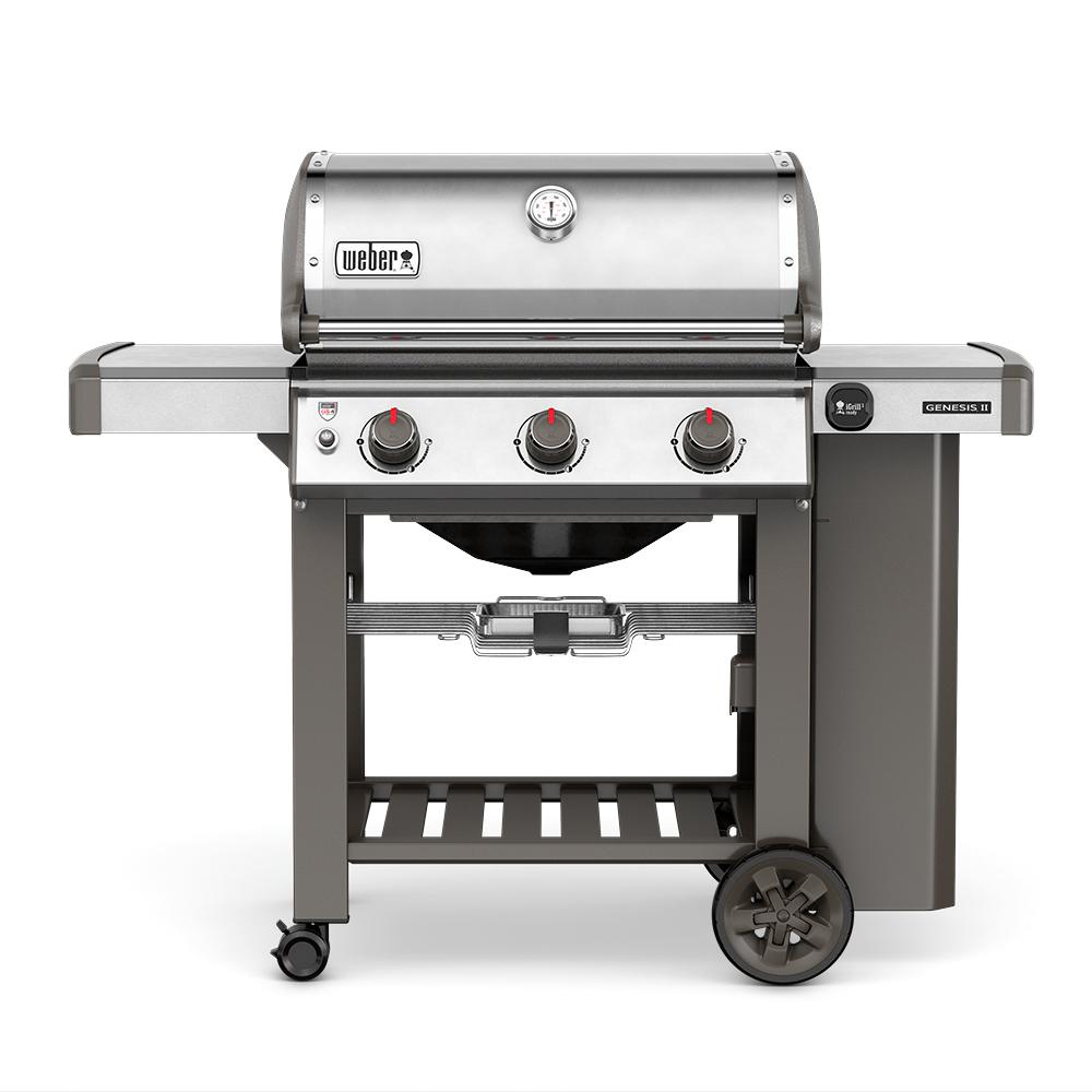 Weber Genesis Ii S 310 3 Burner Propane Gas Grill In Stainless Steel