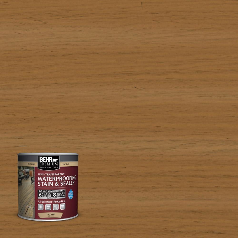 WoodRx 2 gal. Ultra Cedar Transparent Wood Stain/Sealer with Pump