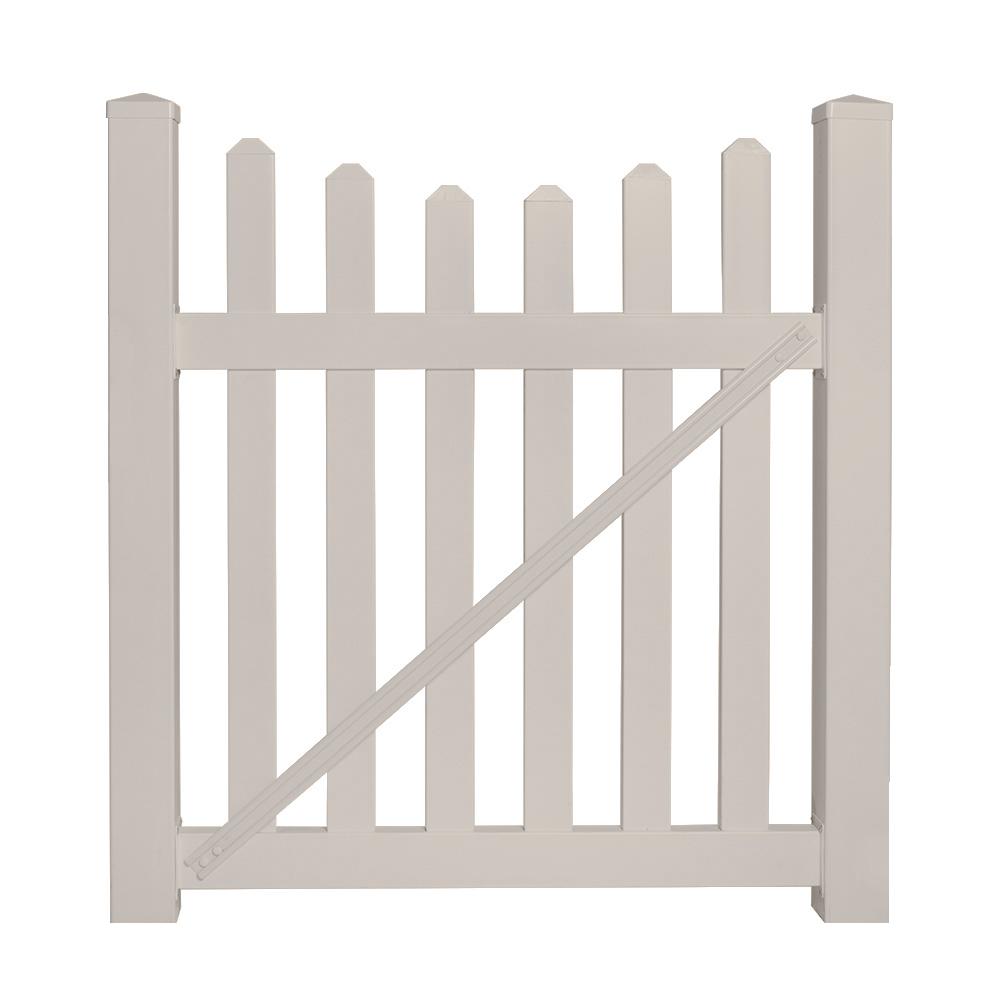Best Rated Vinyl Fence Gates Vinyl Fencing The Home Depot