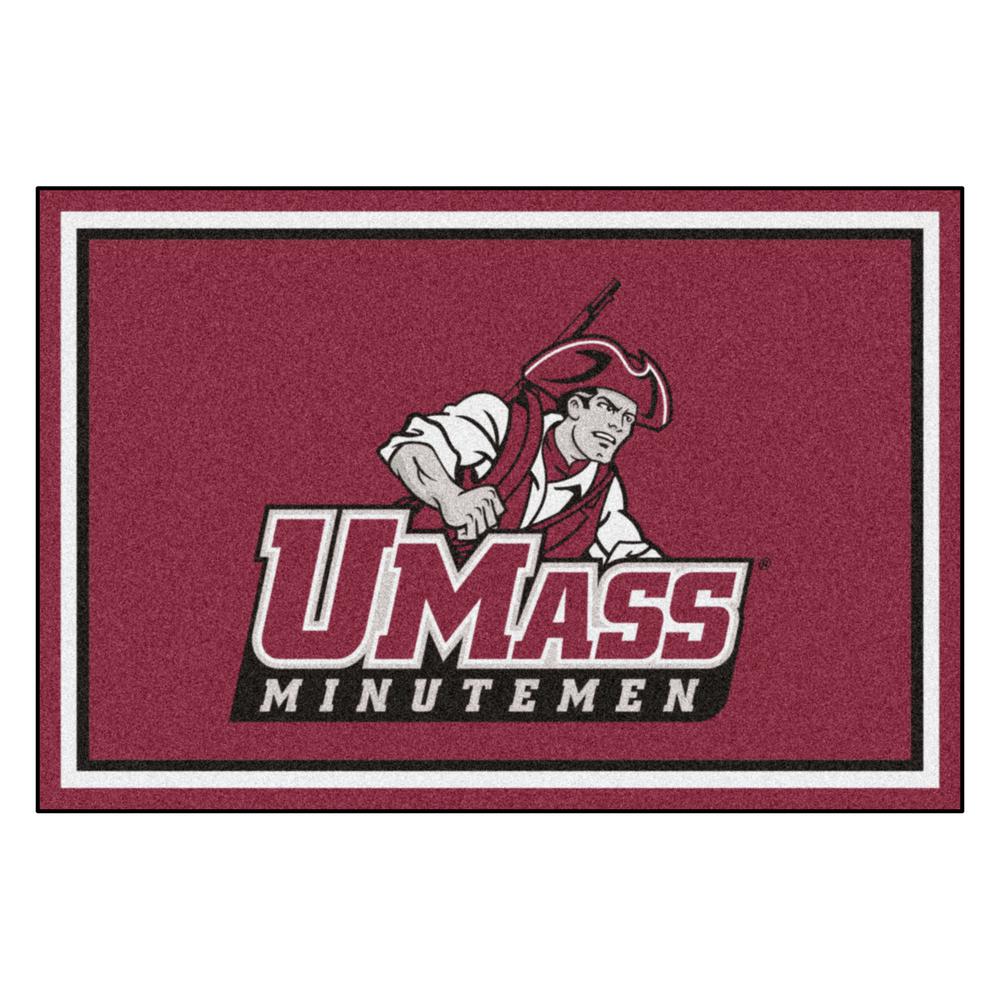 Fanmats Ncaa University Of Machusetts Red 8 Ft X 5 Fanmats Ncaa University Of