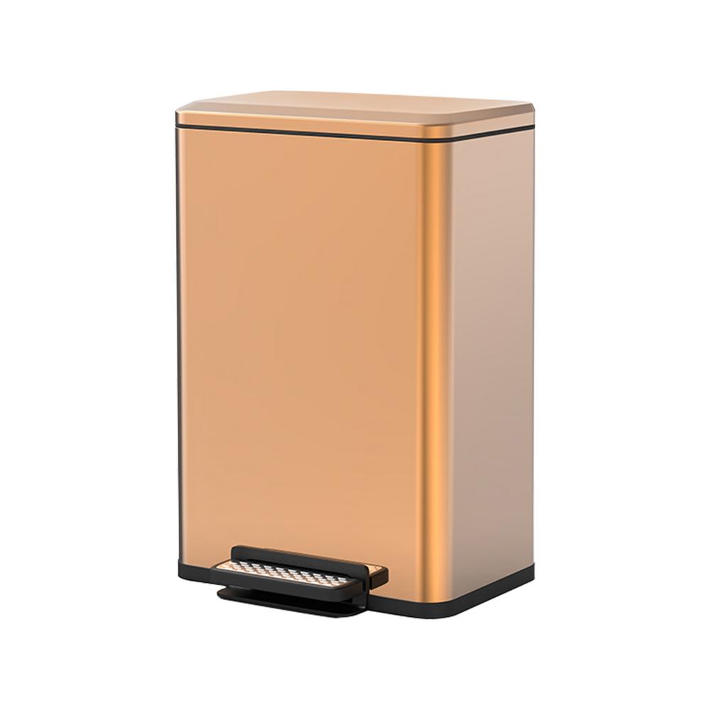 Rose Gold Trash Cans Trash & Recycling The Home Depot