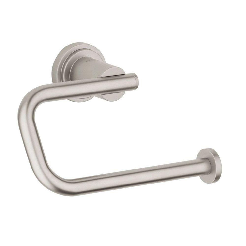 Grohe Atrio Single Post Toilet Paper Holder In Brushed Nickel Grohe Atrio Single Post Toilet Paper Holder In Brushed Nickel Infinityfinish