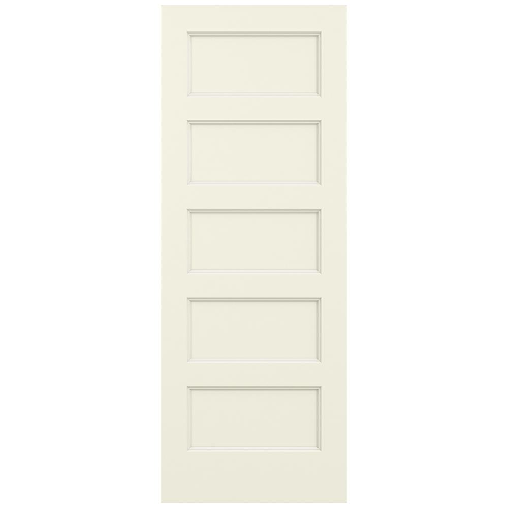 Jeld Wen 32 In X 80 In Conmore French Vanilla Paint Smooth Hollow Core Molded Composite Interior Door Slab