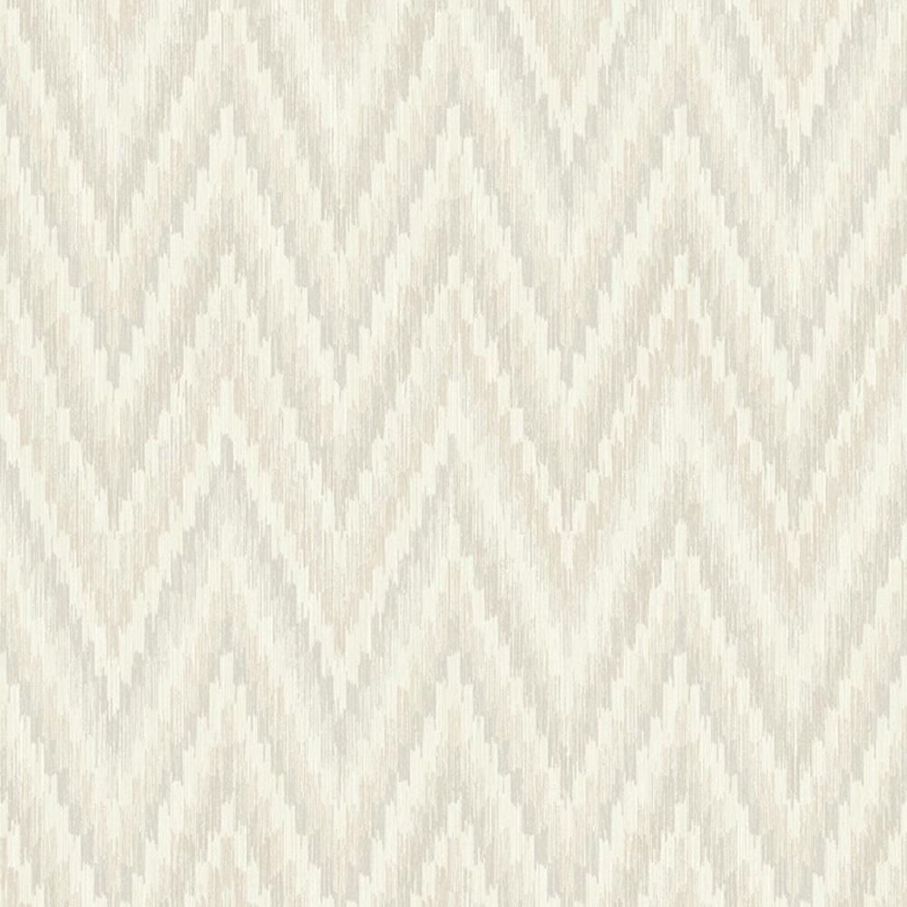 Metallic Static Zigzag Abstract Grey and White WallpaperR4682OR3102ORI The Home Depot