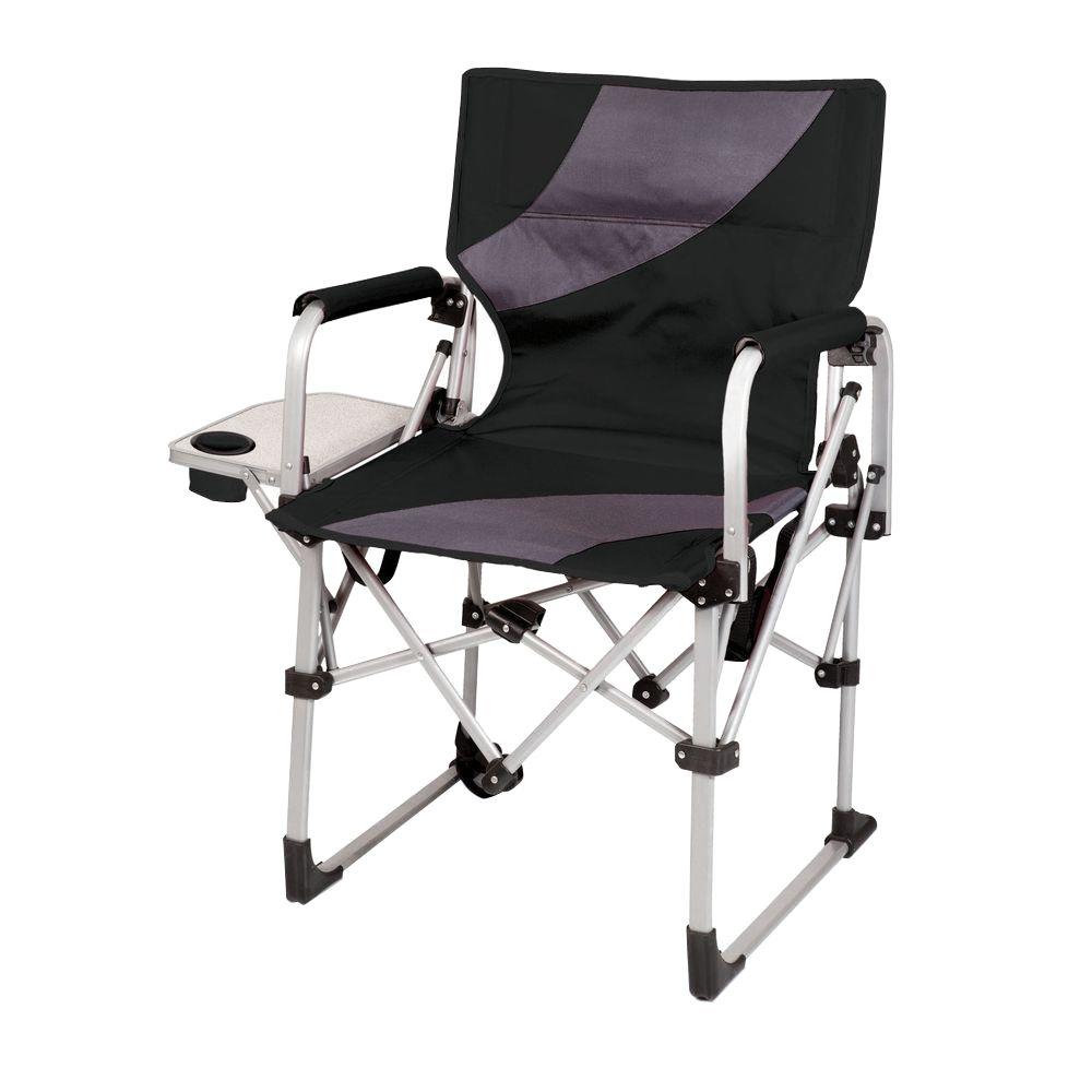 Picnic Time Black And Grey Meta Portable Folding All In One Patio Picnic Time Black And Grey Meta Portable Folding All In One Patio Chair