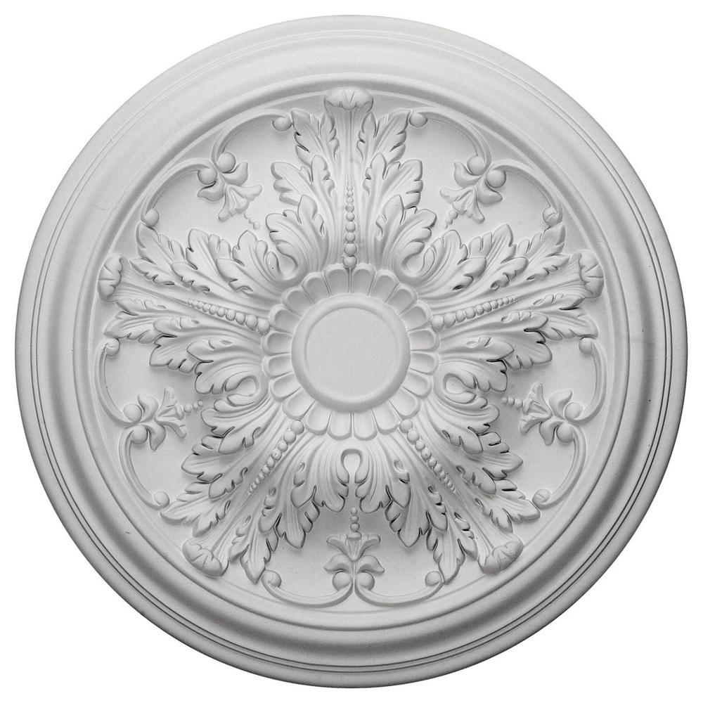 Ekena Millwork 20 In X 1 1 2 In Damon Urethane Ceiling Medallion
