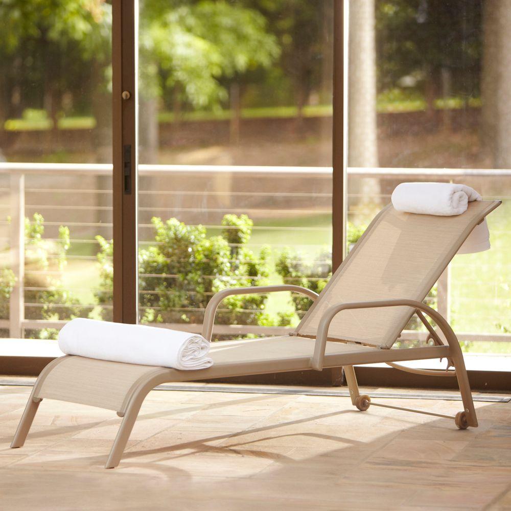 Reclining Outdoor Chaise Lounges Patio Chairs The Home Depot