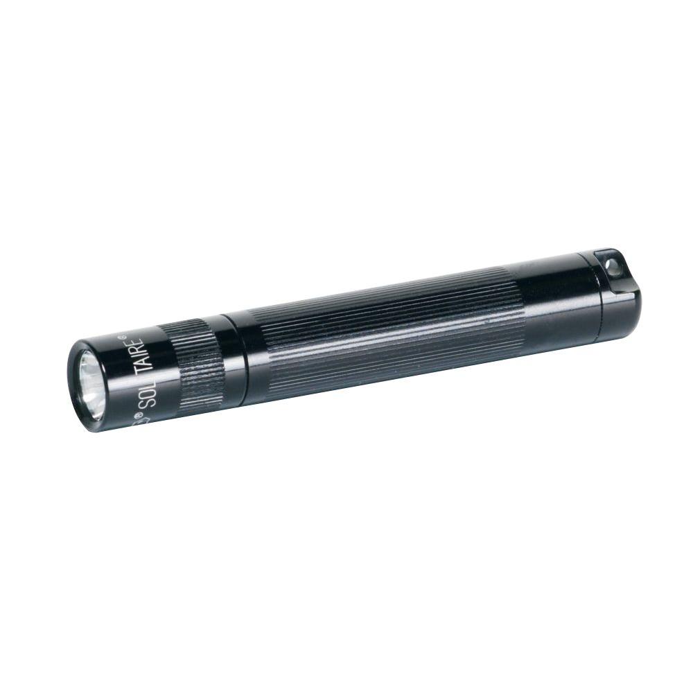 Maglite Black Solitaire LED FlashlightSJ3A016 The Home Depot