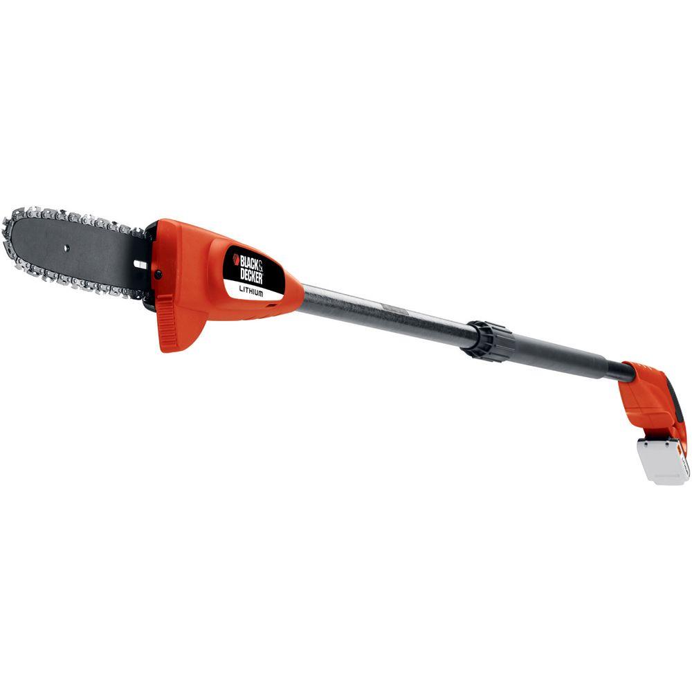 black and decker cordless tree trimmer