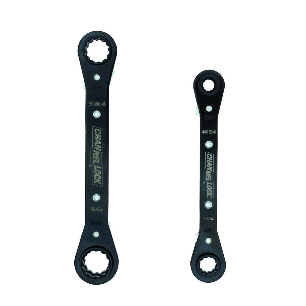 Alltrade Grips Opens Turns Strap Wrench Set (2Piece)070008 The Home