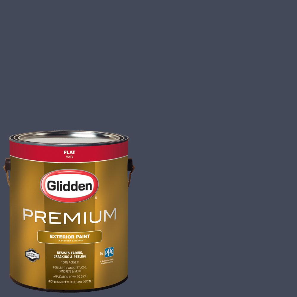 Glidden Premium 1 Gal Nfl 120e Seattle Seahawks Dark Blue Flat Nfl 120e Seattle Seahawks Dark Blue Flat Exterior Paint