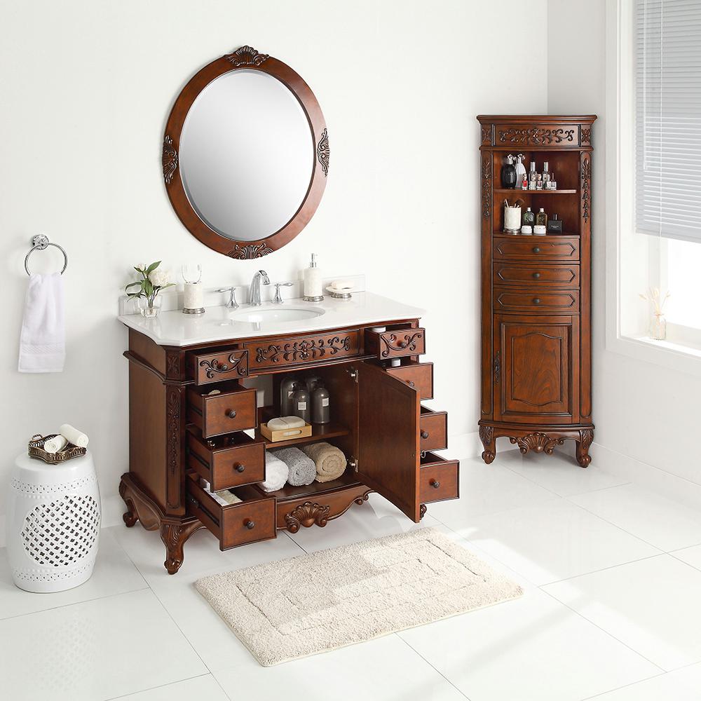 Home Decorators Collection Winslow 45 In W X 22 In D Vanity In