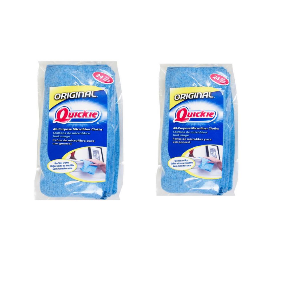 Quickie 14 in. x 14 in. Microfiber Towels (2 x 24Pack) eXtremes
