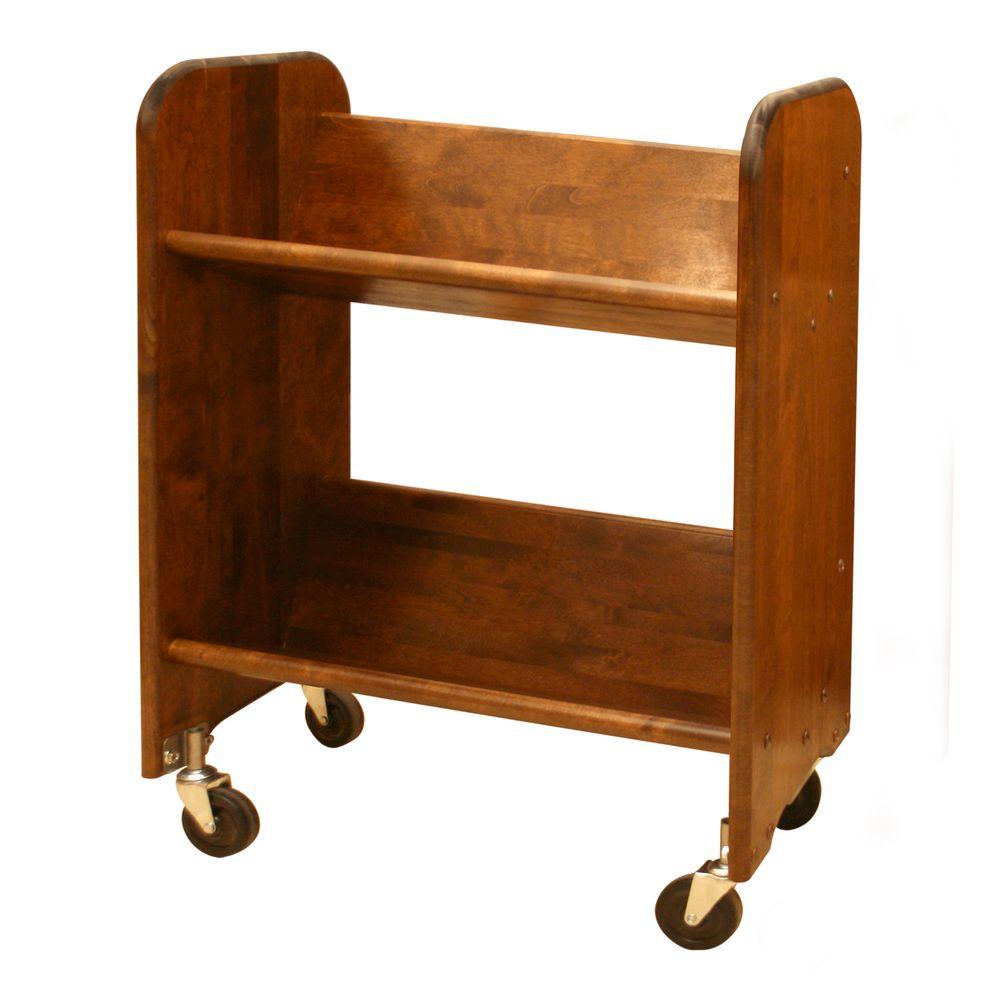 Catskill Craftsmen Bookmaster 2 Shelf Bookcase 3311 The Home Depot   Lacquer Catskill Craftsmen Utility Carts 3311 64 145 