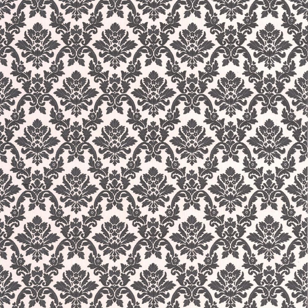 Damask Black And White Wallpaper Sample Damask Black And White Wallpaper Sample