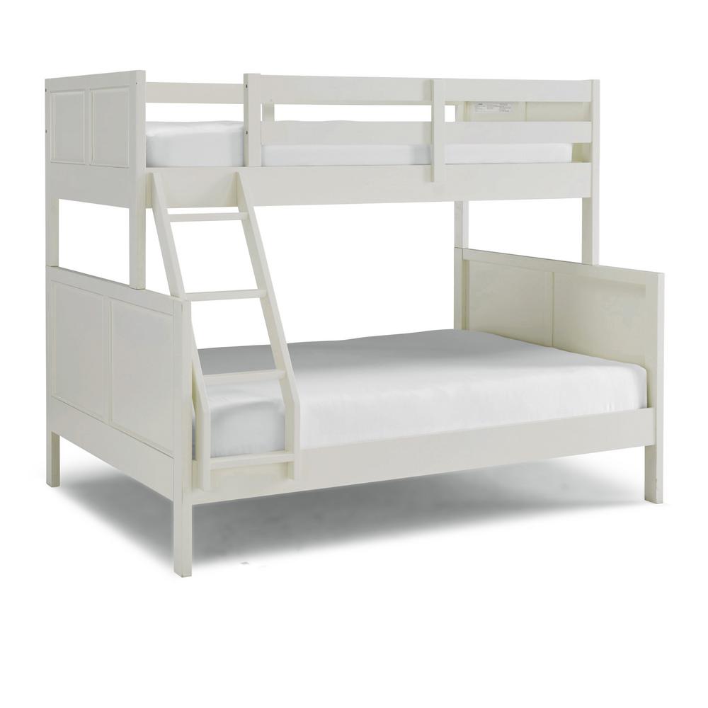 Home Styles Naples Off White Twin Over Full Bunk Bed 5530 55 The Home Styles Naples Off White Twin Over Full Bunk Bed