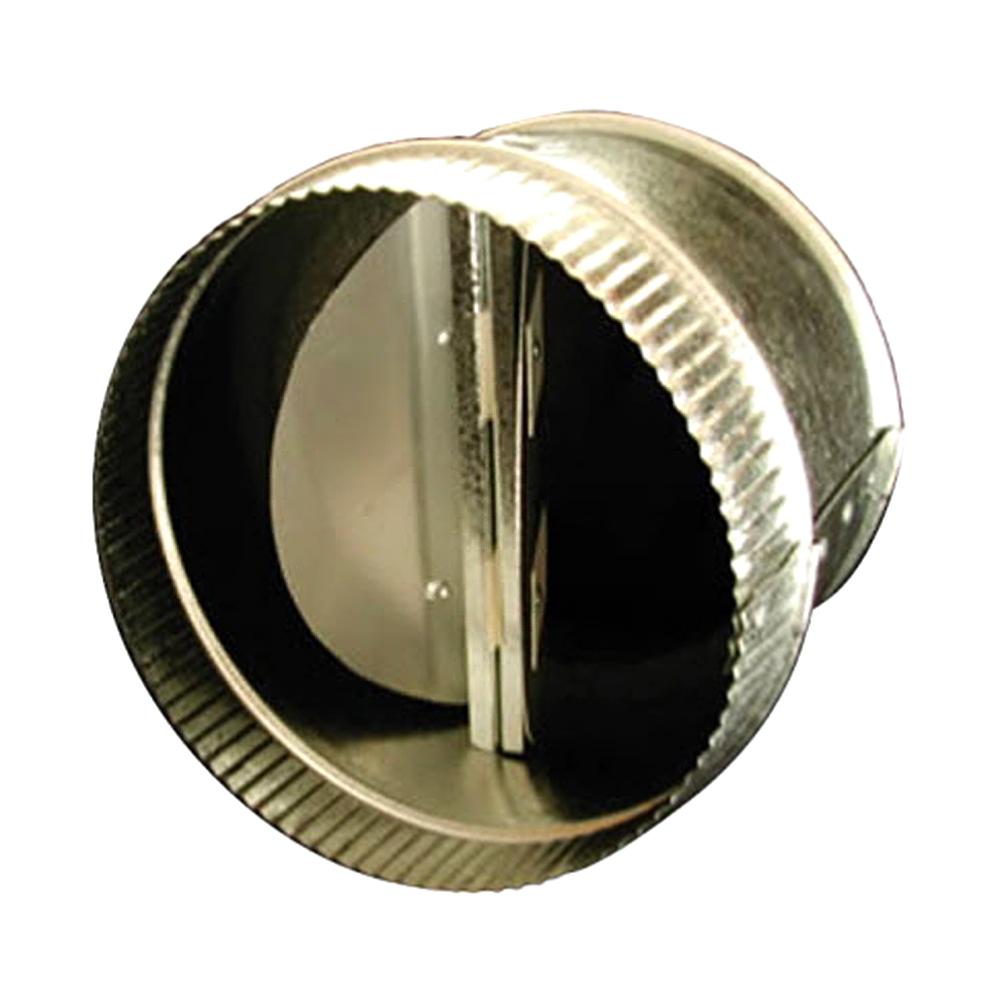 Zephyr Duct 8 In. Round Inline Damper Range Hood, Silver 3...