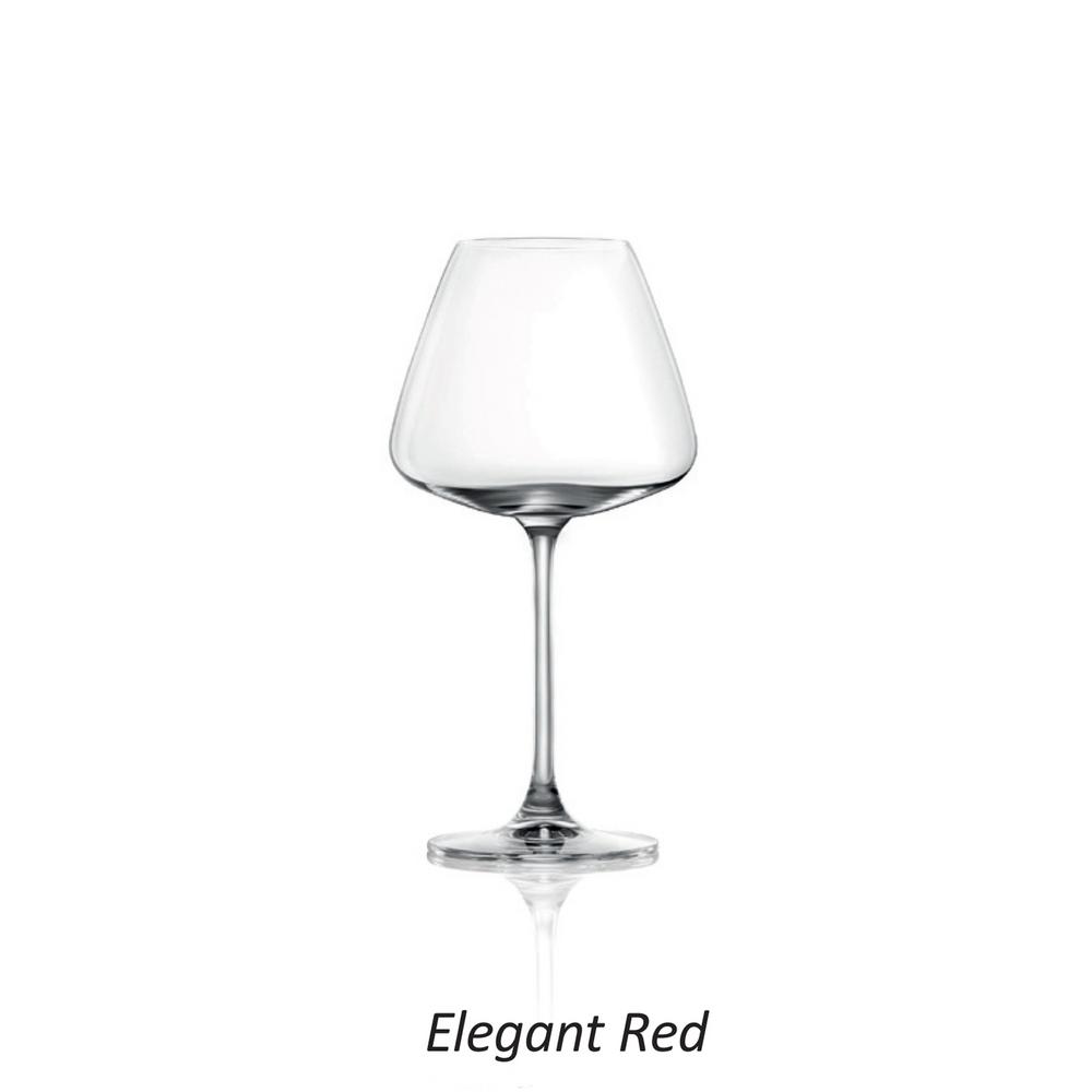 Lucaris Desire Elegant Red 20 Oz Wine Glasses 8 Pieces 0433063